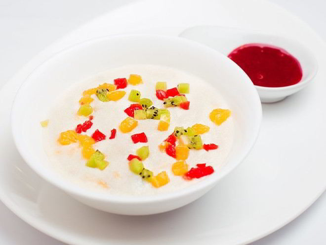 Рецепт манной каши с цукатами