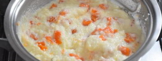 манная каша с тыквой. Шаг 7