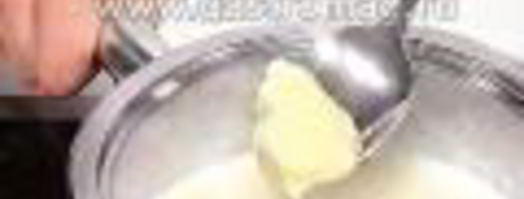 манная каша сливочная. Шаг 4