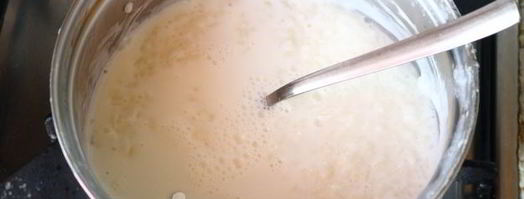 молочная каша из риса и манки. Шаг 9