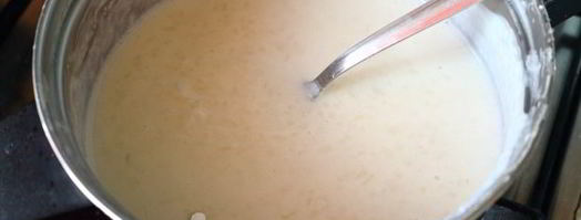 молочная каша из риса и манки. Шаг 11