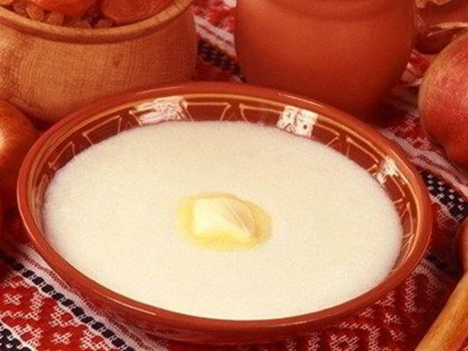 Рецепт сладкой манной каши