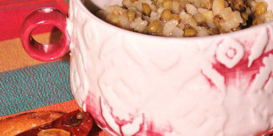 Машевая каша с рисом