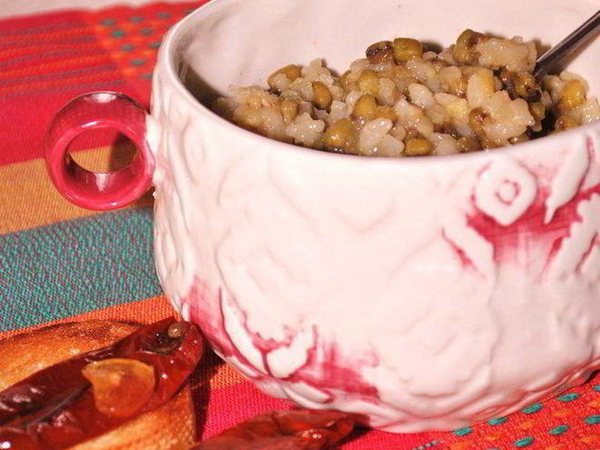 Рецепт машевой каши с рисом