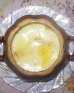 Молочная каша пшеничная с тыквой в горшочке на молоке