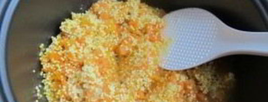 молочная каша с тыквой в мультиварке. Шаг 3