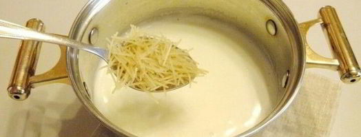 молочная каша с вермишелью. Шаг 3