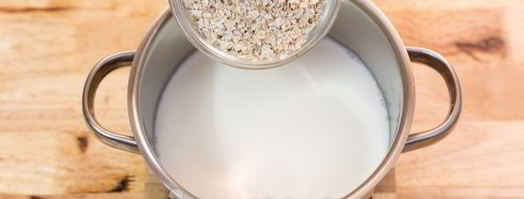 овсяная каша с черникой. Шаг 10