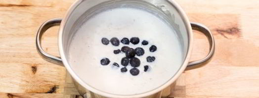 овсяная каша с черникой. Шаг 11