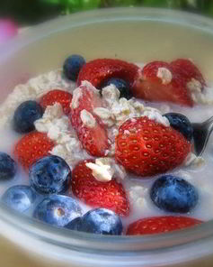 Ленивая овсянка в банке