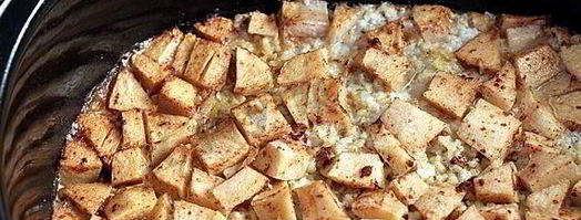 ночная овсяная каша с яблоками и орехами в мультиварке. Шаг 5