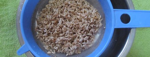 овсяная каша из цельного зерна. Шаг 3