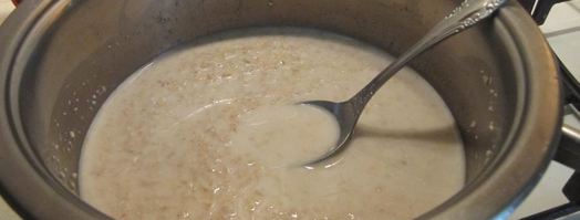 овсяная каша из цельного зерна. Шаг 5