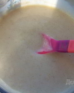 Овсяная каша на молоке для самых маленьких