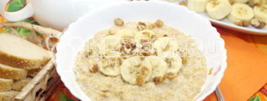 овсяная каша на молоке. Шаг 8