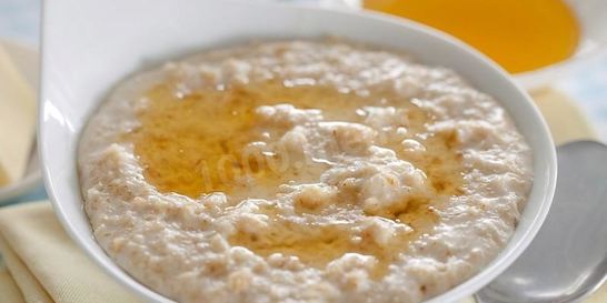 Овсяная каша на воде для похудения