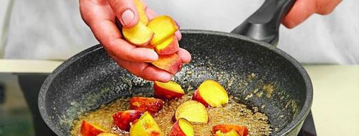 овсяная каша с изюмом и персиками. Шаг 6