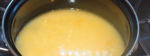 овсяная каша с нектаринами. Шаг 6