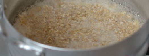 овсяная каша с сыром и оливковым маслом. Шаг 5