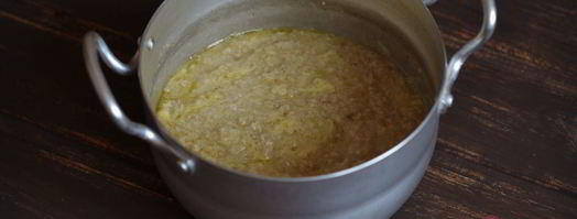 овсяная каша с сыром и оливковым маслом. Шаг 7