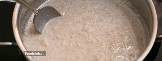 овсяная каша с яблоками и корицей. Шаг 5