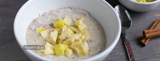 овсяная каша с яблоками и корицей. Шаг 8