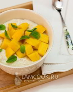 Овсяная каша со сгущенкой