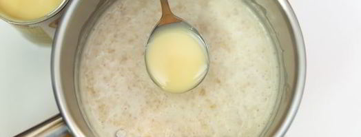 овсяная каша со сгущенкой. Шаг 6
