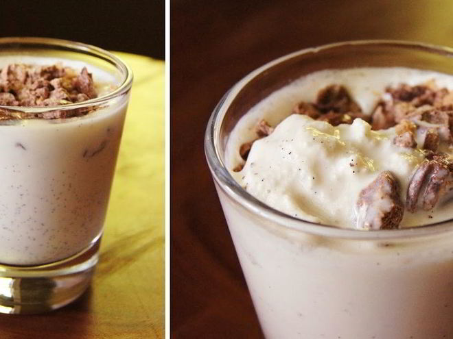 Рецепт овсянки на молоке