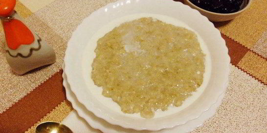 Овсянка по-английски