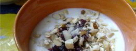 овсянка с кефиром на завтрак. Шаг 3