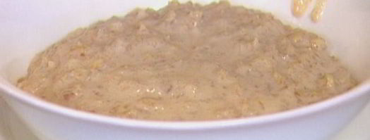 овсянка с кленовым сиропом и орехами пекан. Шаг 4