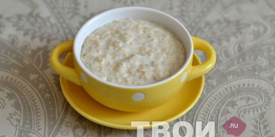 Овсянка в мультиварке