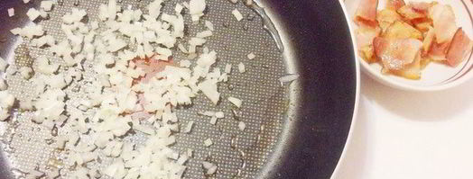 пикантная овсянка c беконом и сыром. Шаг 5