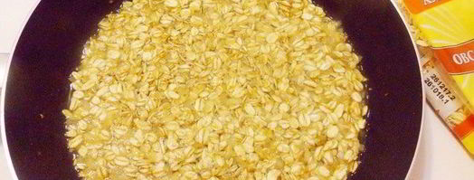 пикантная овсянка c беконом и сыром. Шаг 7