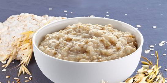 Постная овсяная каша