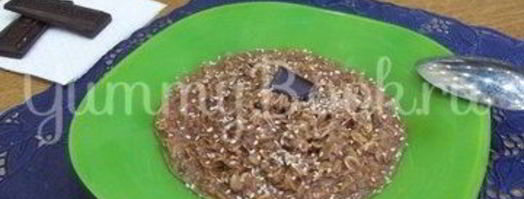 шоколадная овсяная каша. Шаг 6