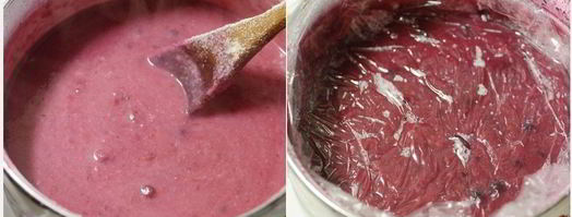 взбитая овсяная каша с ягодами. Шаг 4