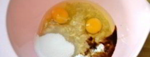 запеченная овсянка с черникой и бананом. Шаг 3