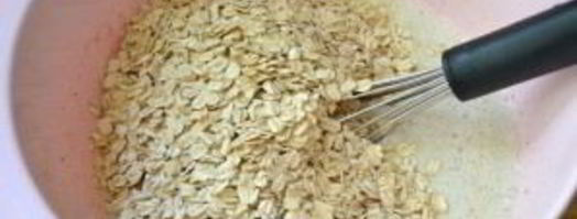 запеченная овсянка с черникой и бананом. Шаг 5