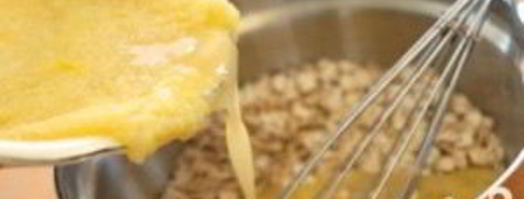 запеченная овсянка с фруктами и орехами. Шаг 3