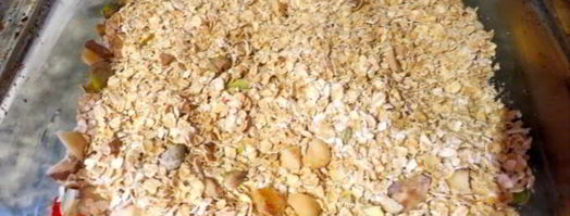 запеченная овсянка с ягодами. Шаг 6