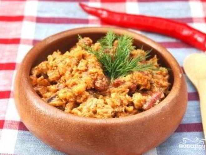 Рецепт фасолевой каши в мультиварке