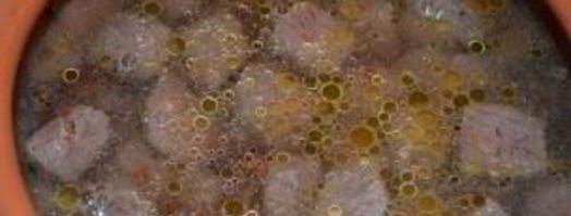 каша перловая с говядиной. Шаг 12