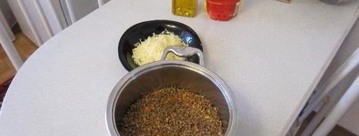 каша с курицей и курагой. Шаг 9