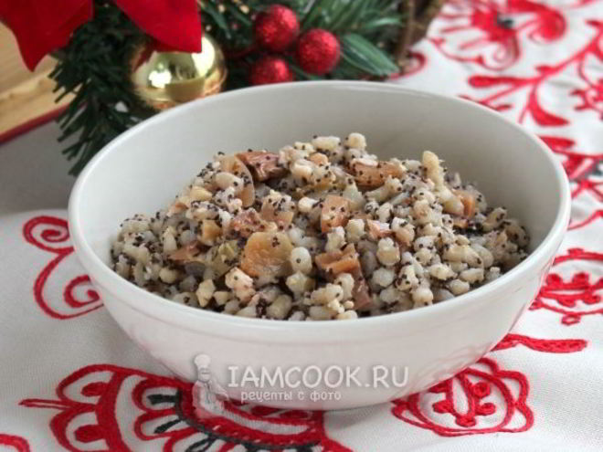 Рецепт кутьи из перловки