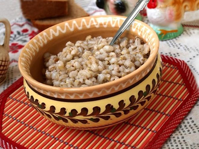 Рецепт перловой каши на воде