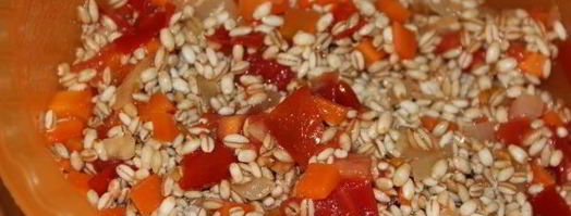 перловая каша с курицей и овощами. Шаг 10