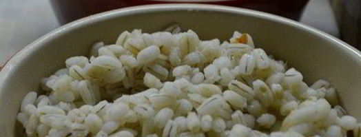 перловая каша с мясом и грибами в горшочке. Шаг 4