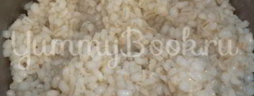 перловая каша с семечками и йогуртом. Шаг 5